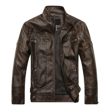 Espnman Leather Chopper Jacket